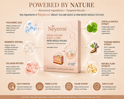 Neyeros® Targeted Breast Enhancement Advanced Nano Microneedle Patch