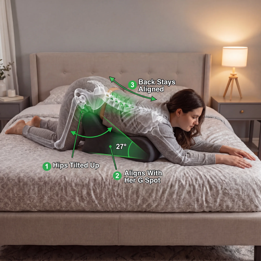 Intimate Support Pillow IComfort in Any Position