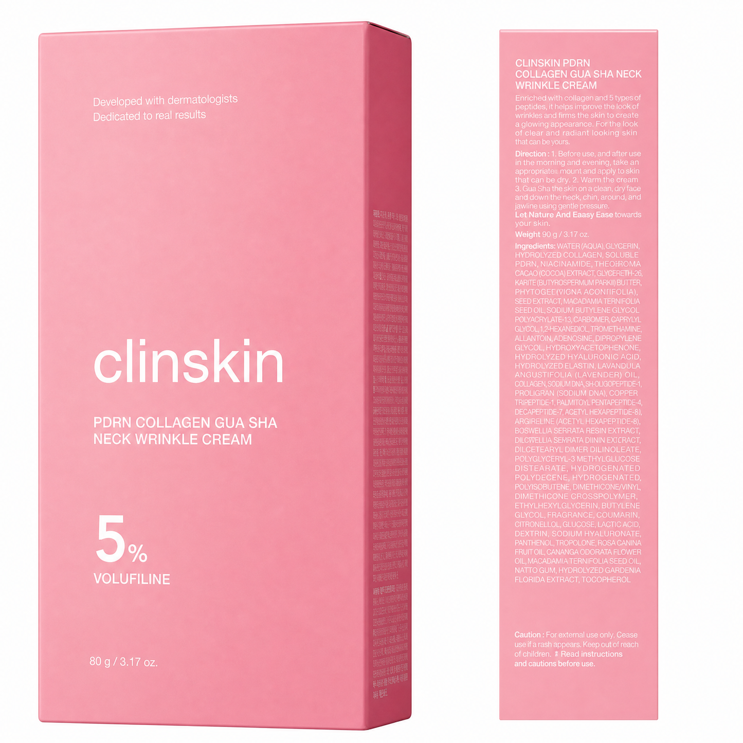 Crema Collo Ultra Rassodante al PDRN e 5%Volufilina di ClinSkin