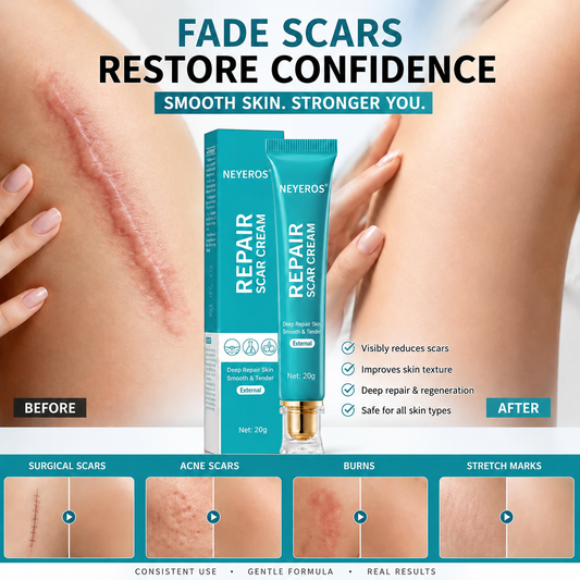 NEYEROS® Crème réparatrice de cicatrices - Réparation puissante, sans laisser de traces