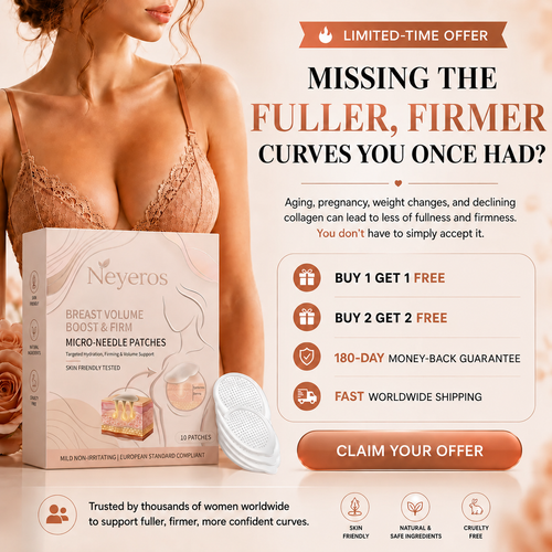 Neyeros® Targeted Breast Enhancement Advanced Nano Microneedle Patch