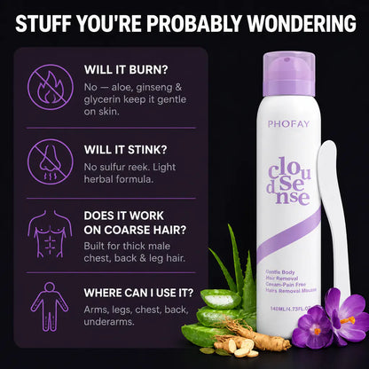 Ventra Men Premium Hair Removal Spray